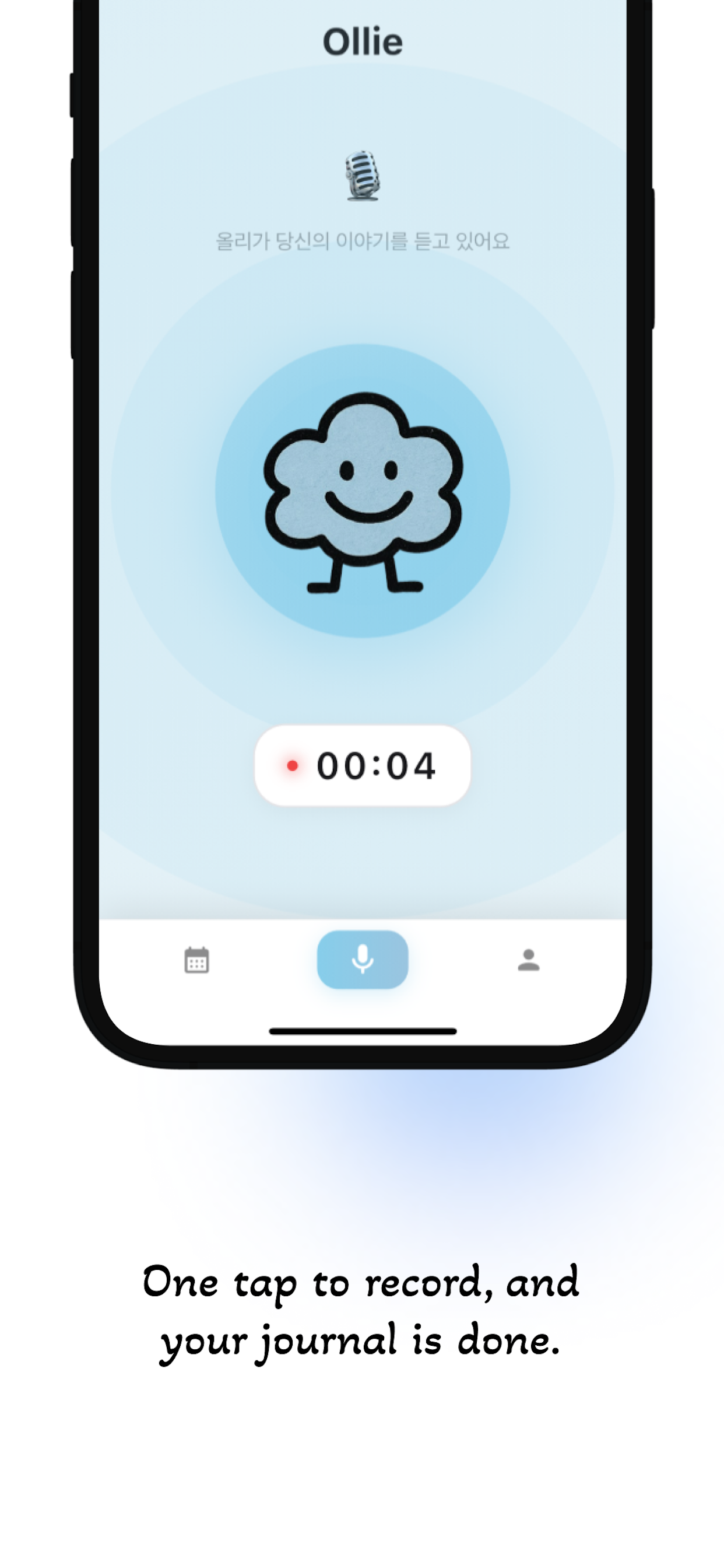Ollie – Voice-to-Journal AI screenshot 2
