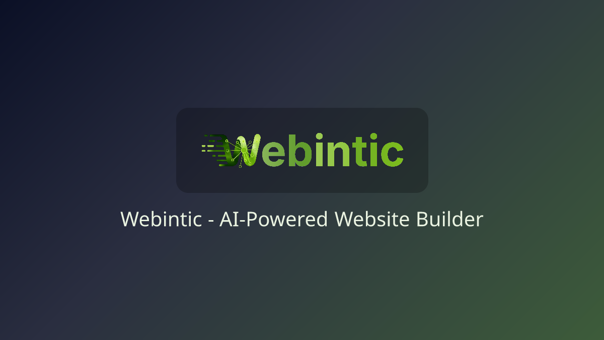 Webintic screenshot 1