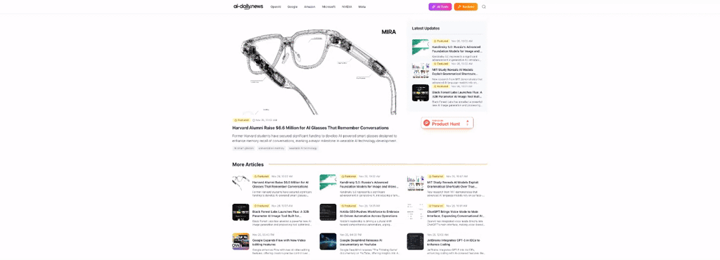 Ai Daily News - AI Tools Marketplace screenshot 1