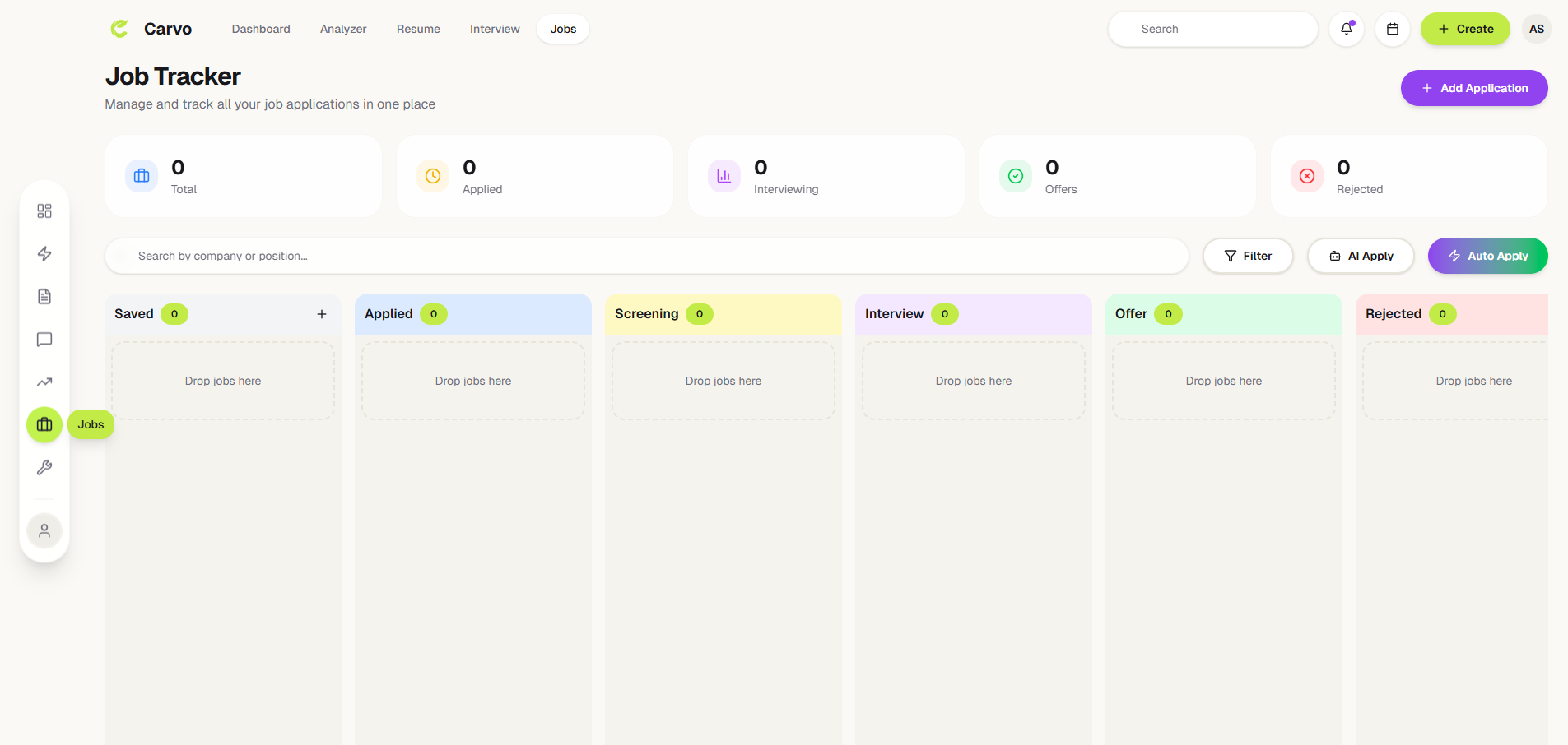 Carvo screenshot 2