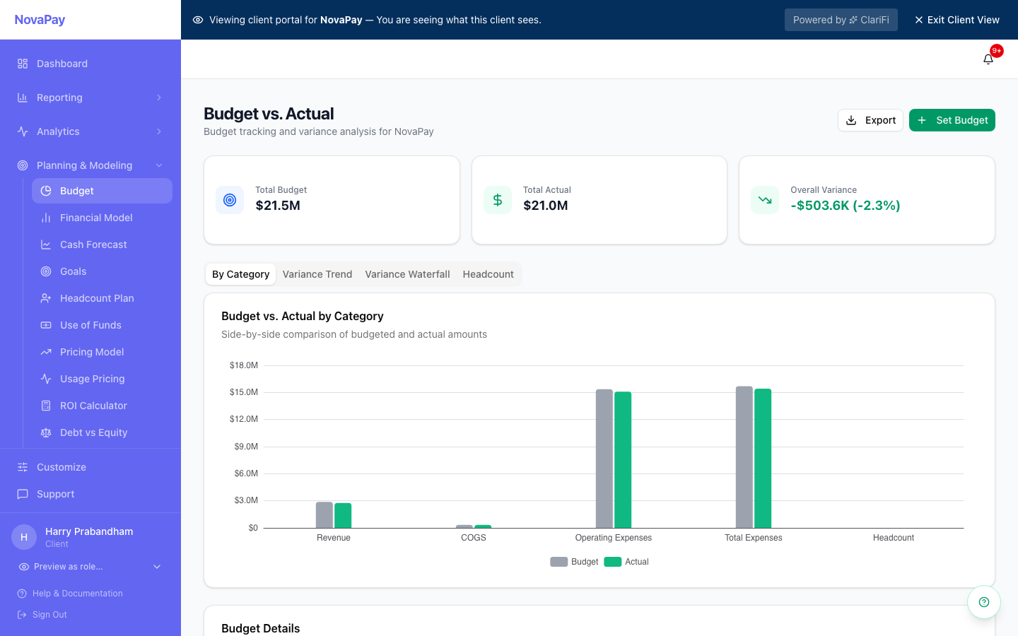 StartupCFO.AI Finance Stack for Startups screenshot 5