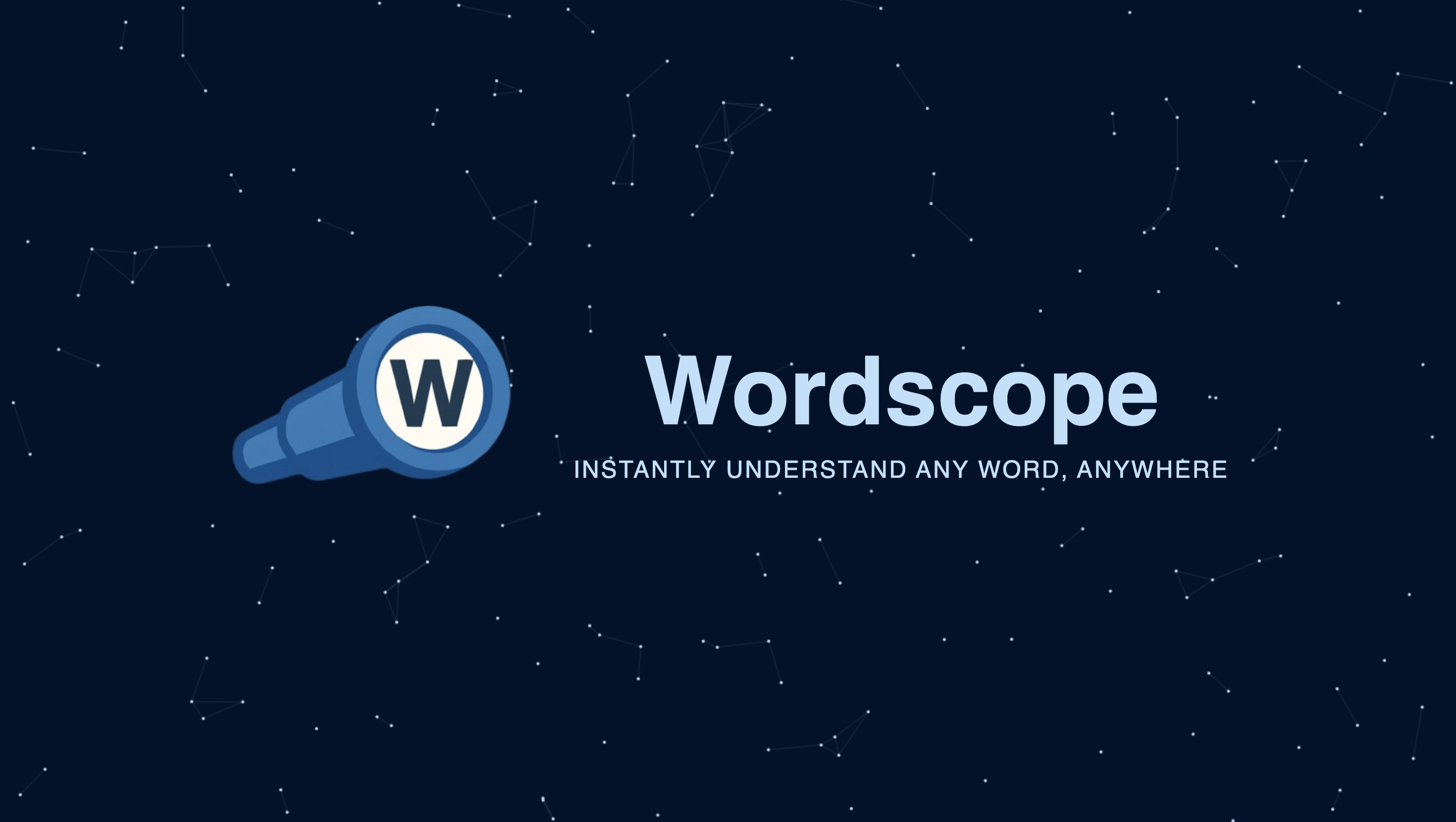 Wordscope screenshot 1
