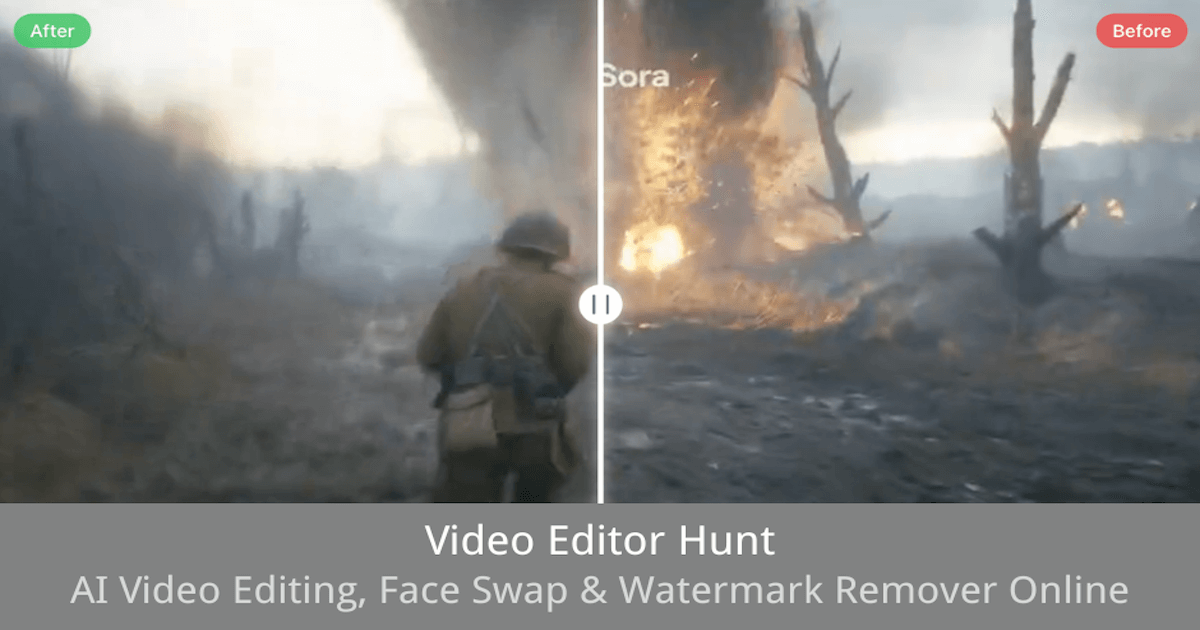 Video Editor Hunt - AI Watermark Remover screenshot 5