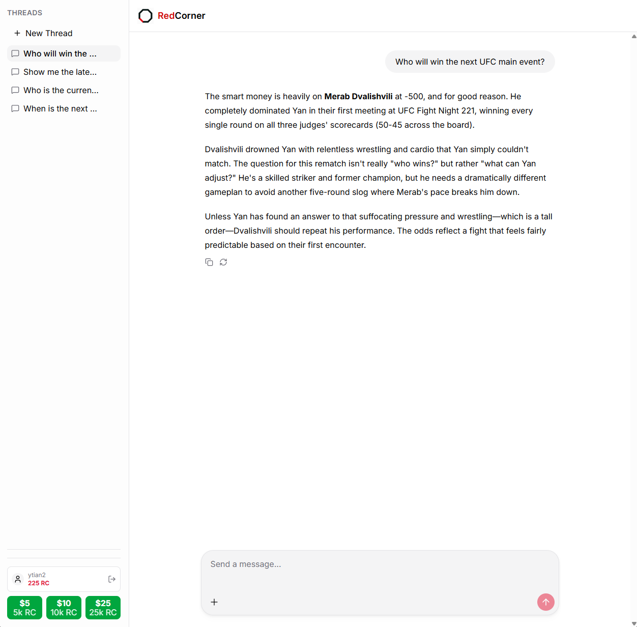 RedCorner AI screenshot 3