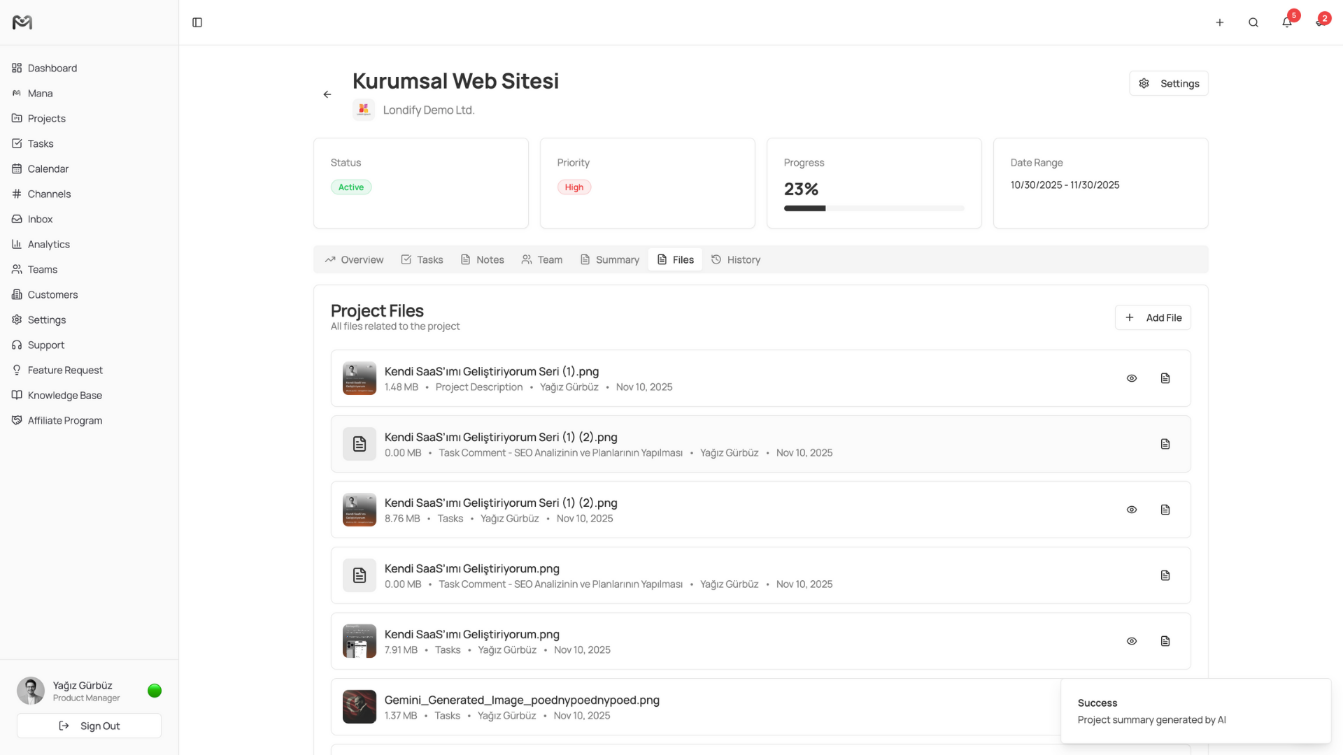 Managelify screenshot 8