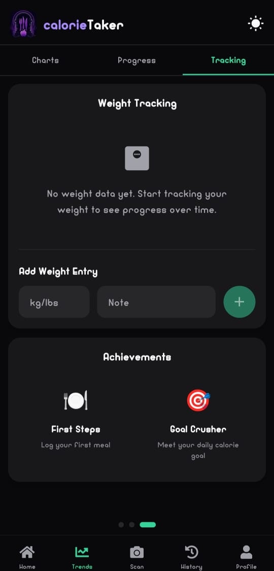 CalorieTaker — AI Nutrition screenshot 3