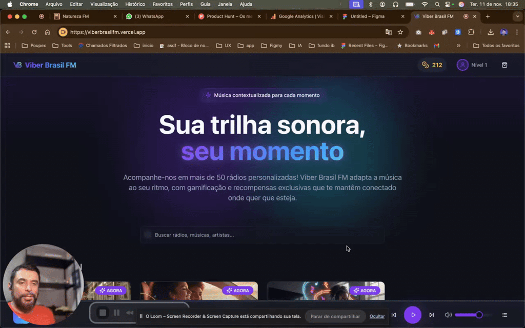 Viber Brasil FM screenshot 1
