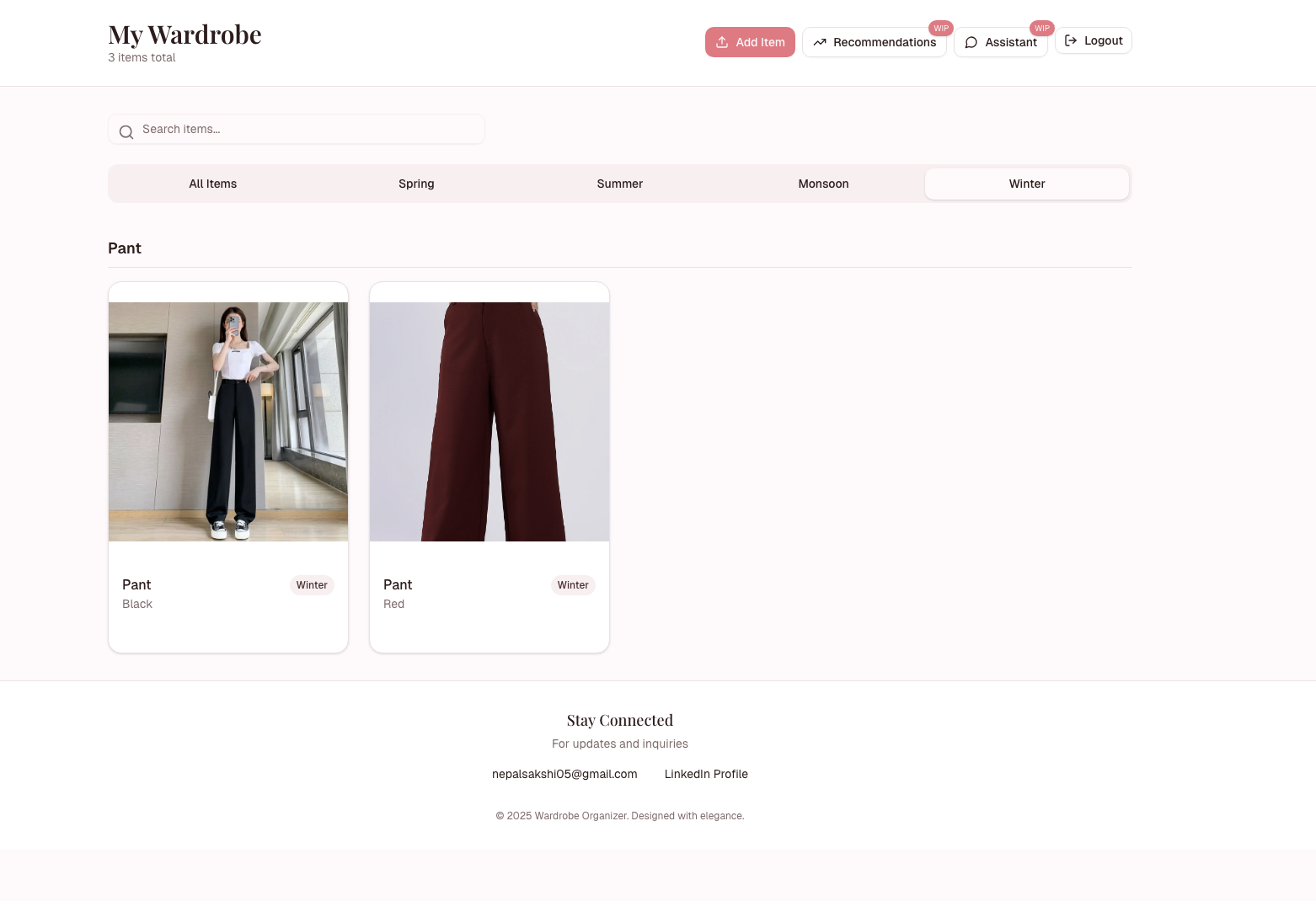 Wardrobe. screenshot 1