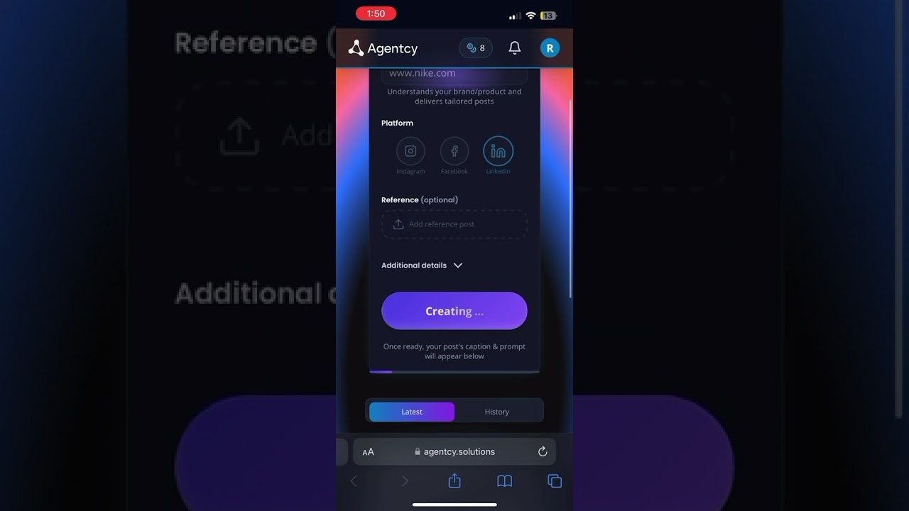 Agentcy: Social Post Agent screenshot 13