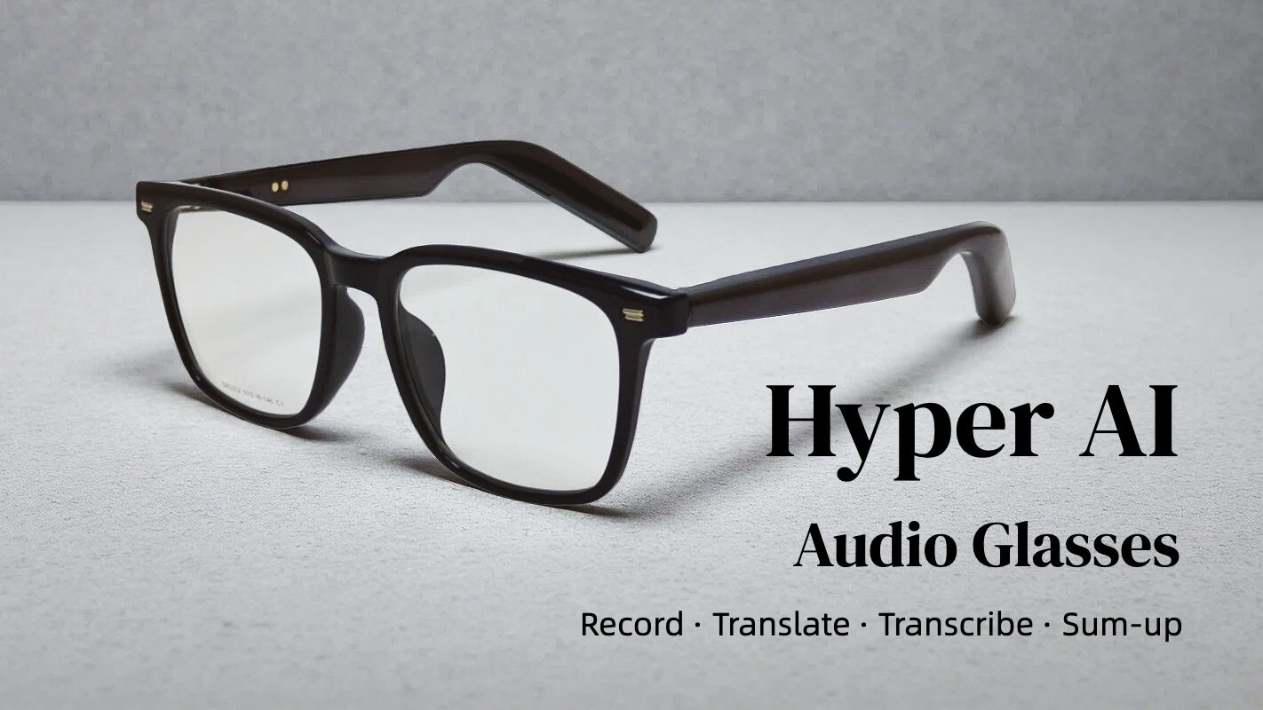Hyper AI Audio Recording Glasses screenshot 3