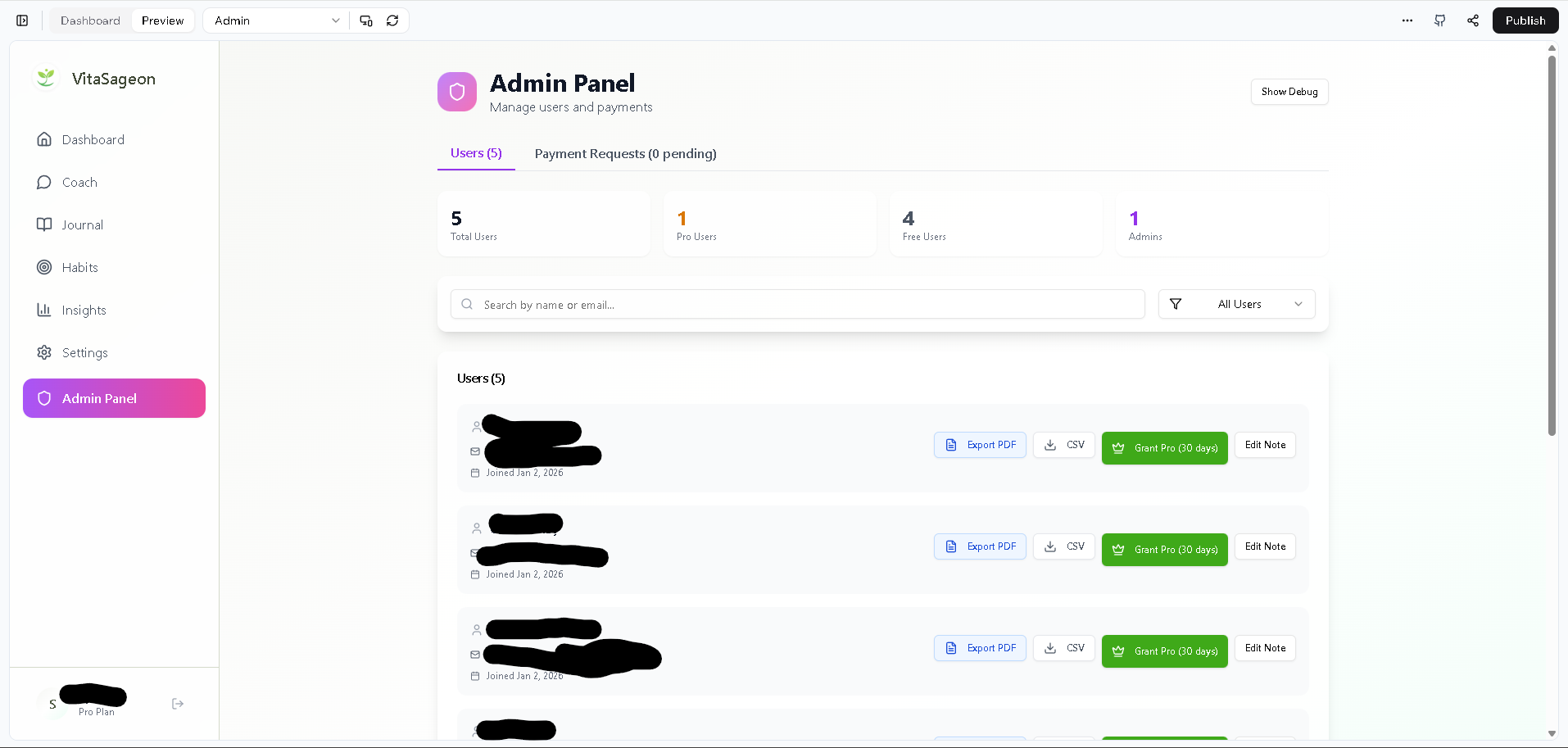 VitaSageon screenshot 3