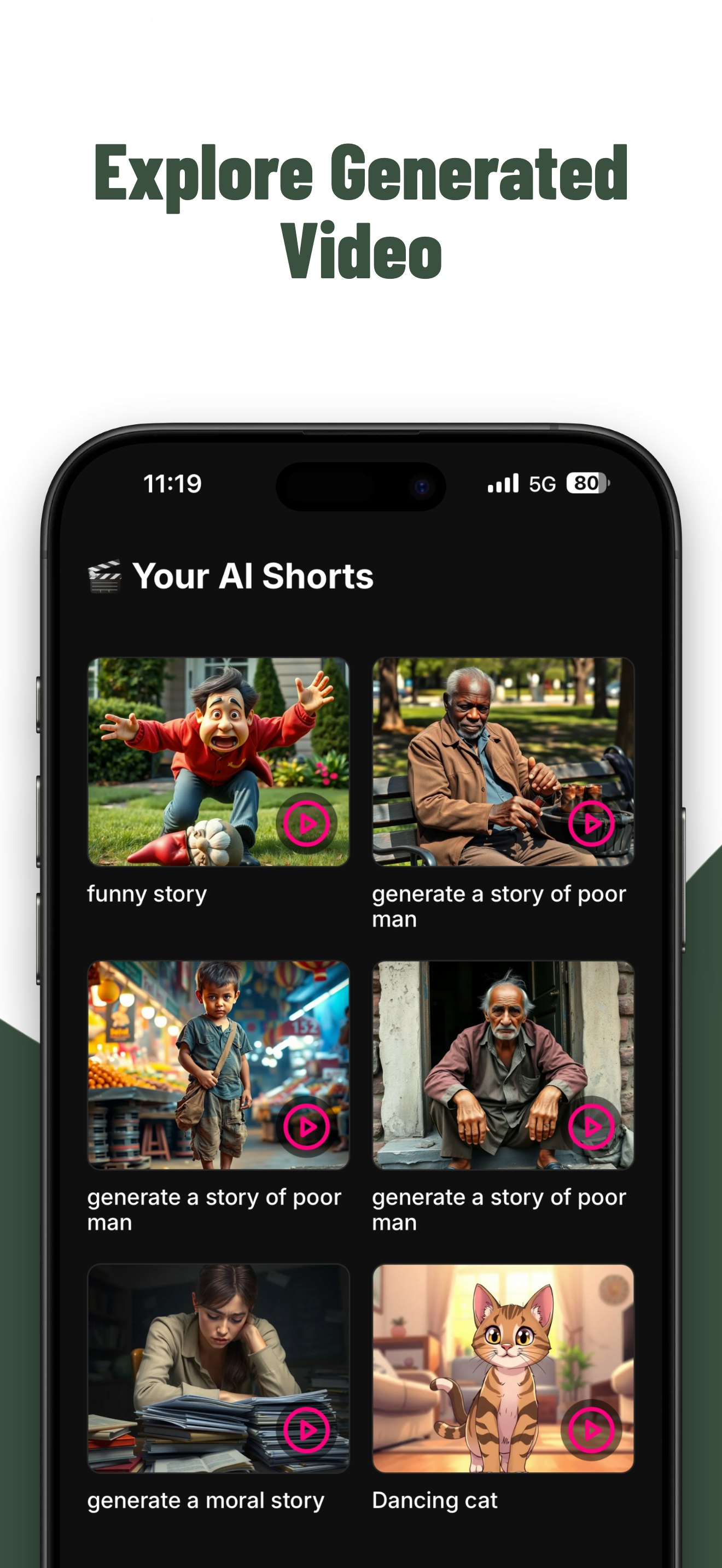 AutoAI Shorts – AI Video Creator screenshot 2