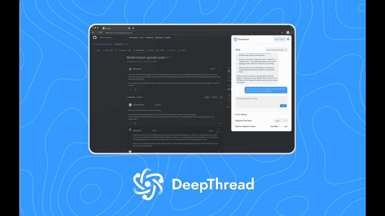 DeepThread screenshot 5