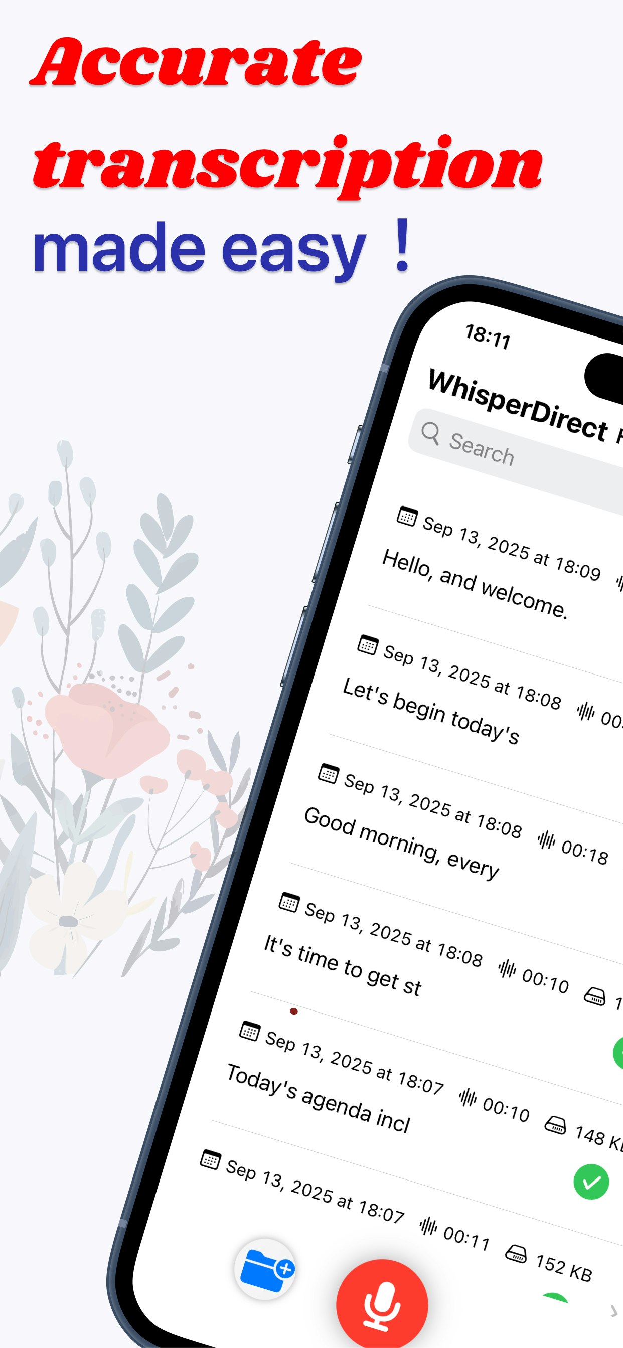 Whisper Direct screenshot 1