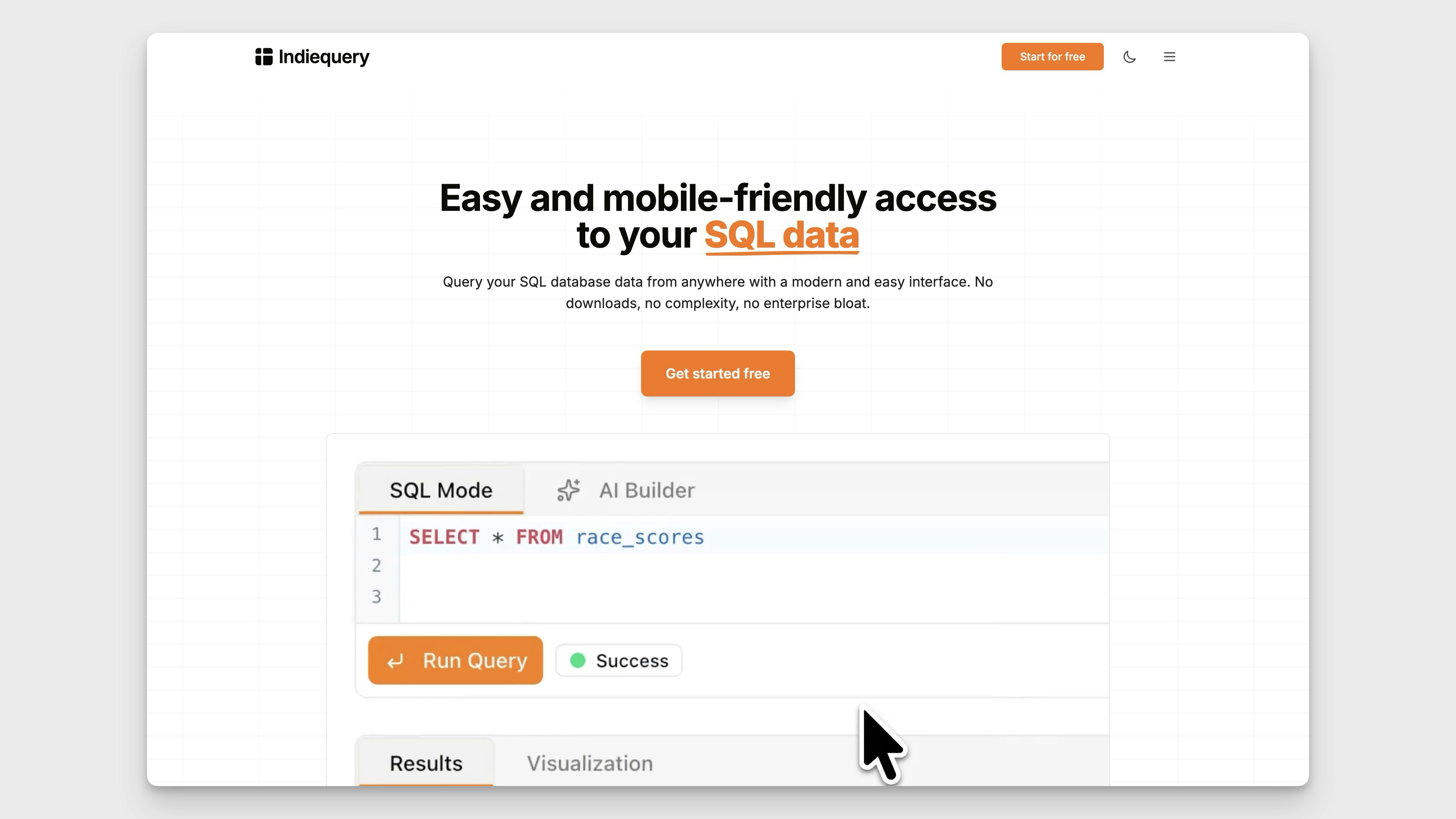 Indiequery screenshot 2