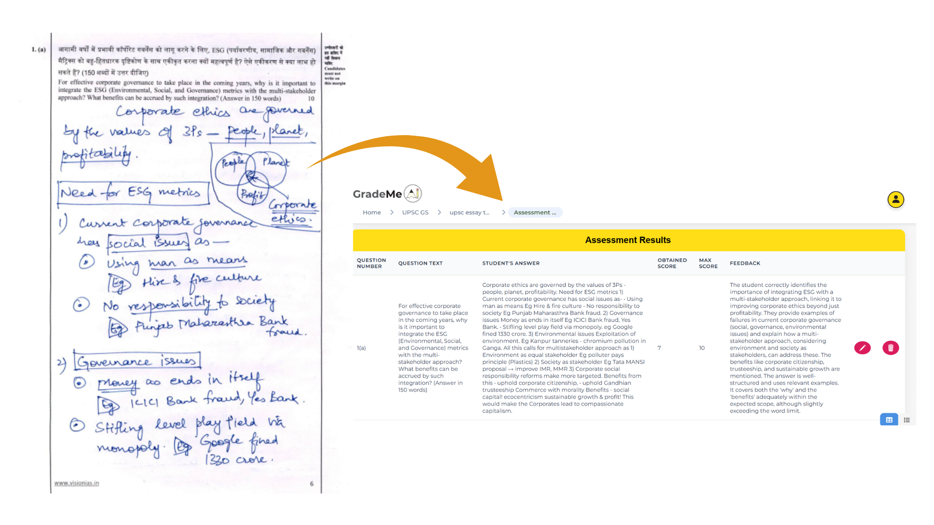 GradeMe AI screenshot 1