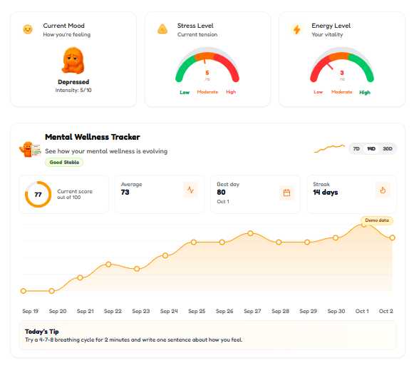 Calmive screenshot 3