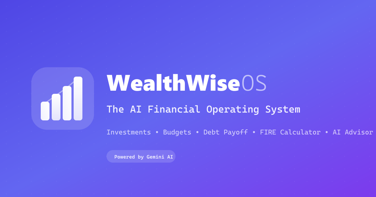 WealthWise OS screenshot 1