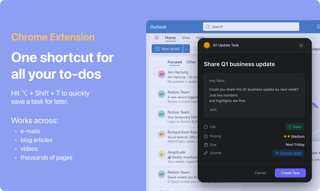 Easy Tasks by Morgen screenshot 1