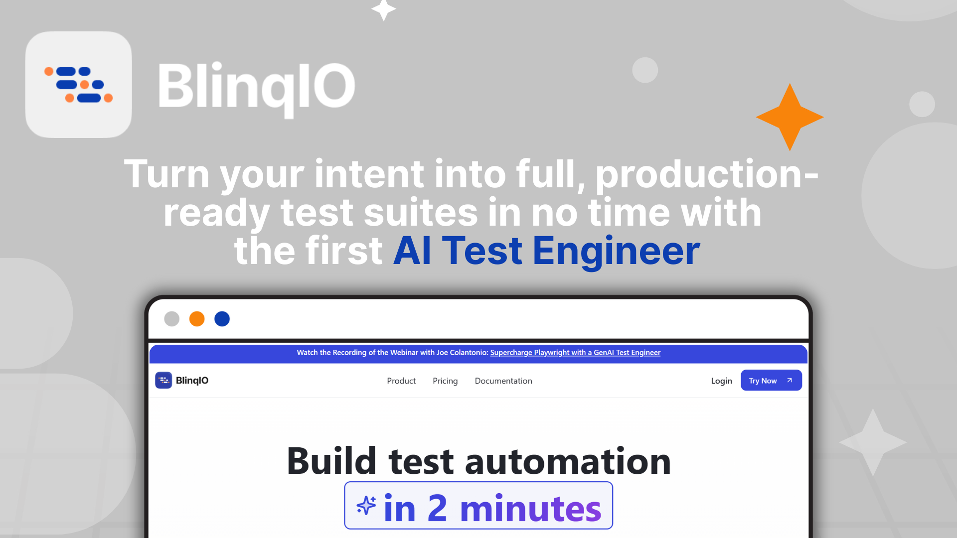 AI Test Engineer by BlinqIO screenshot 1