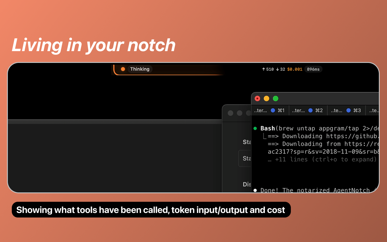 AgentNotch screenshot 1