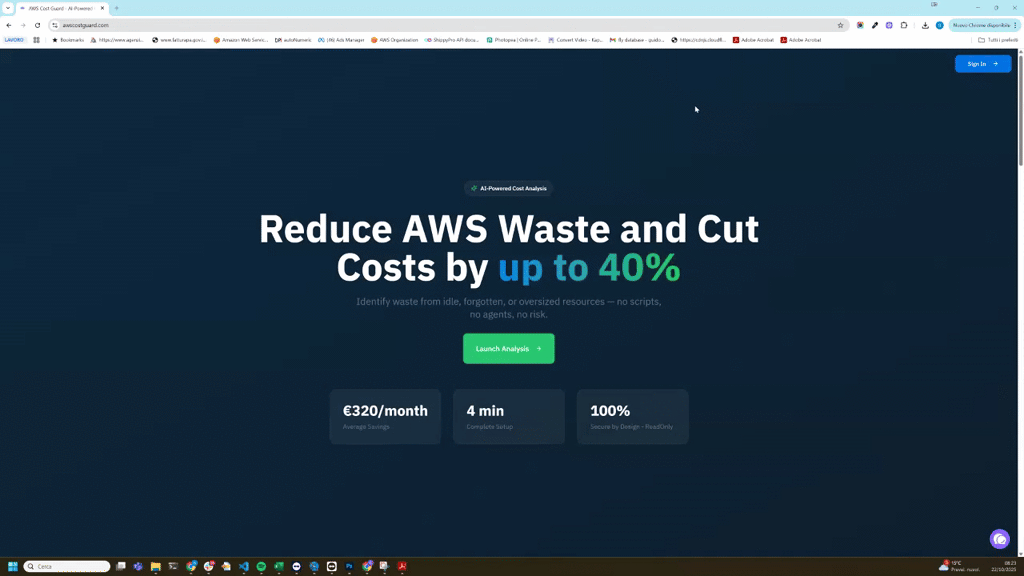 AWS Cost Guard screenshot 4