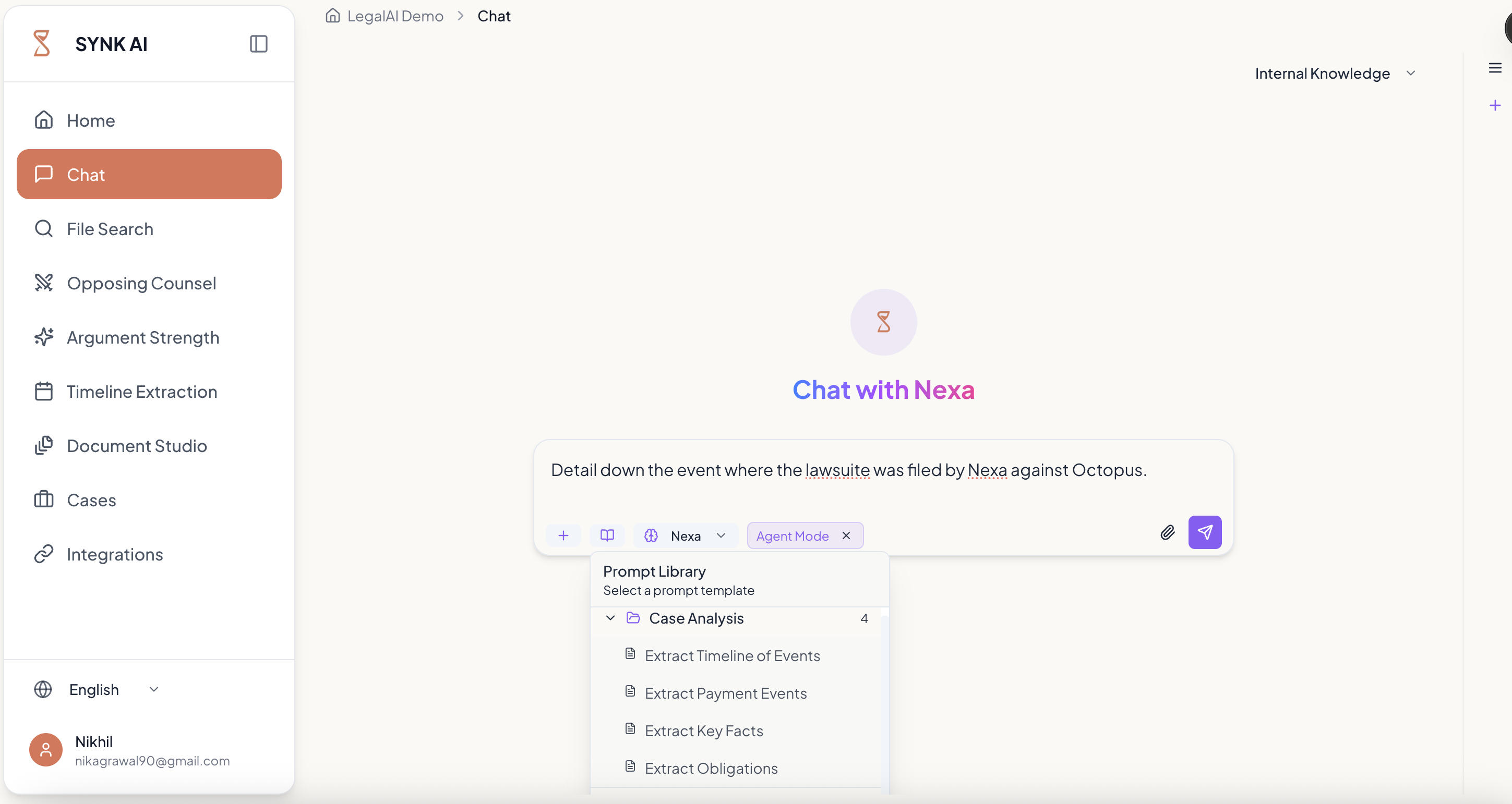 SYNK Legal screenshot 5