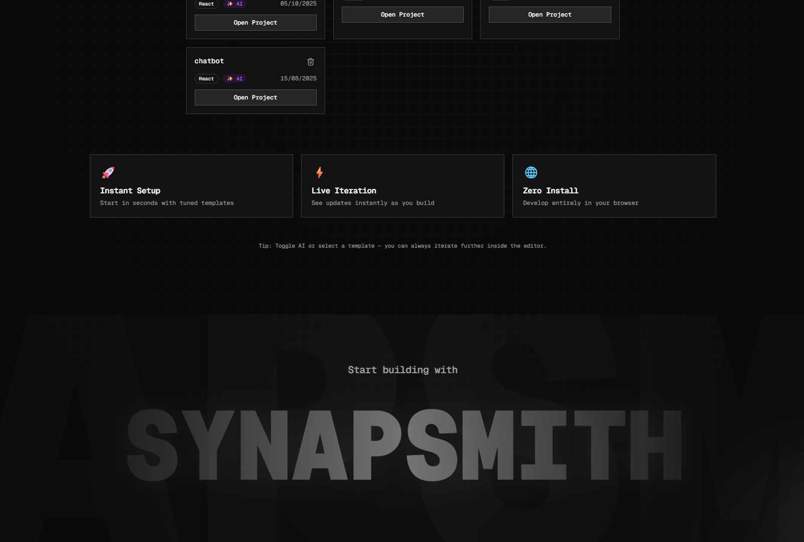 Synapsmith screenshot 2