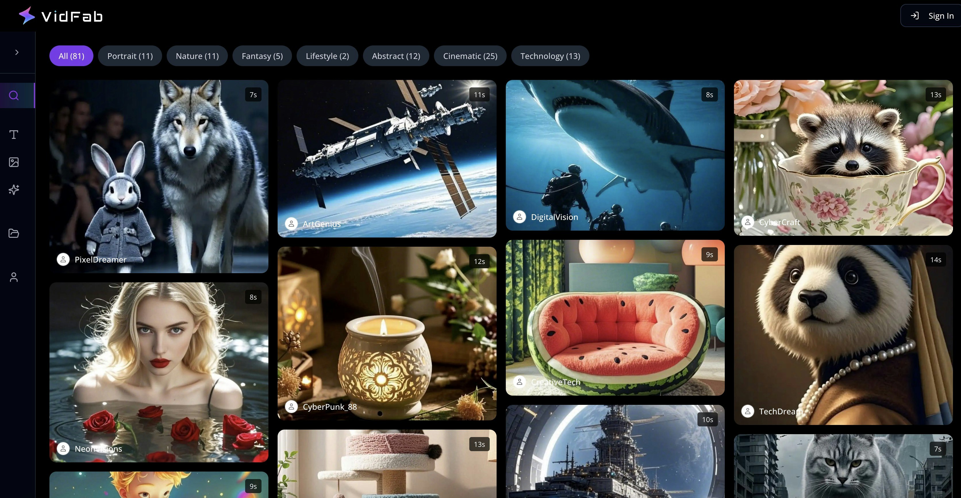 VidFab screenshot 2