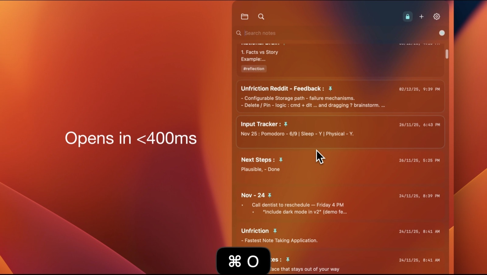 Unfriction screenshot 2