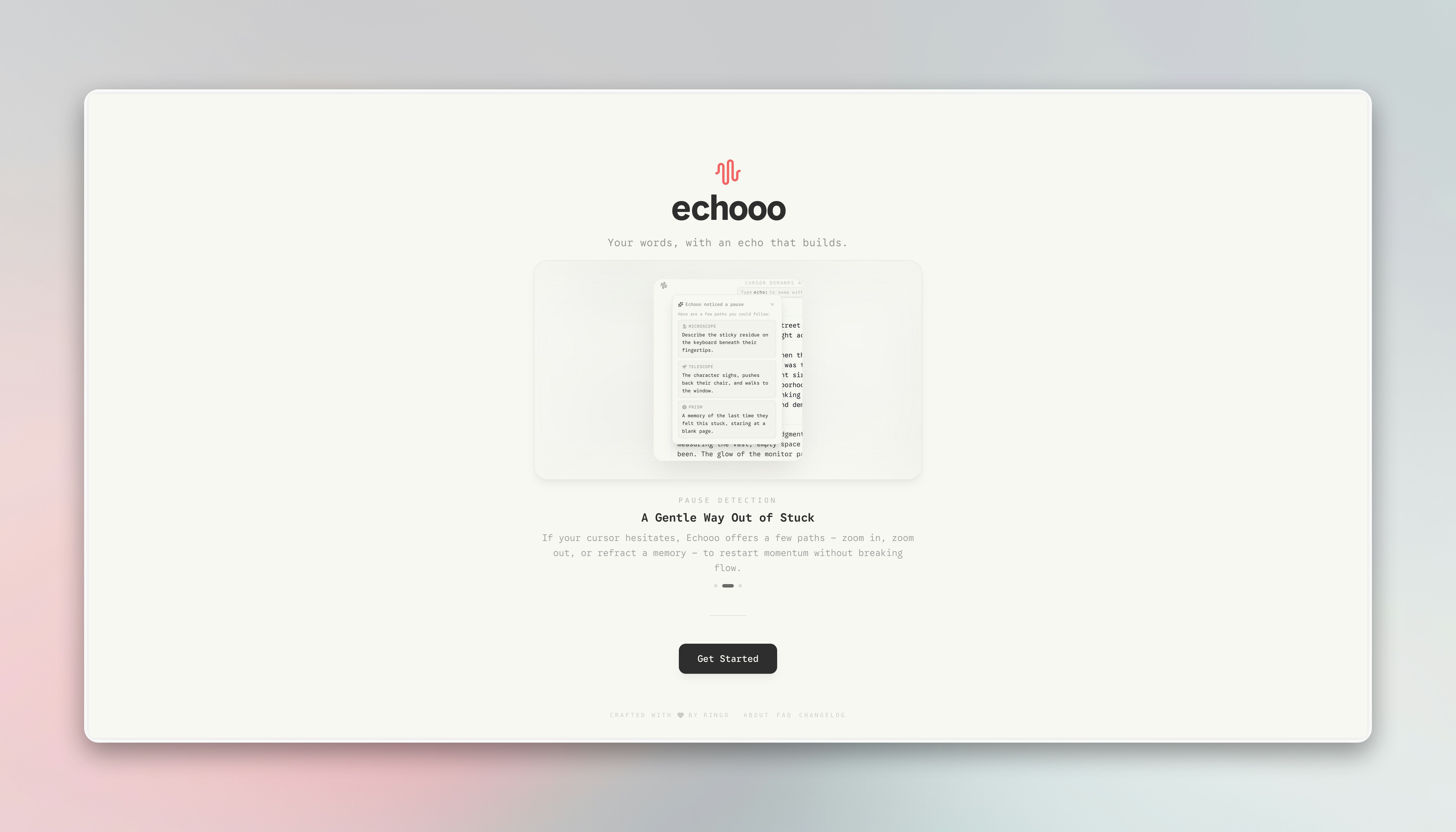 echooo screenshot 2