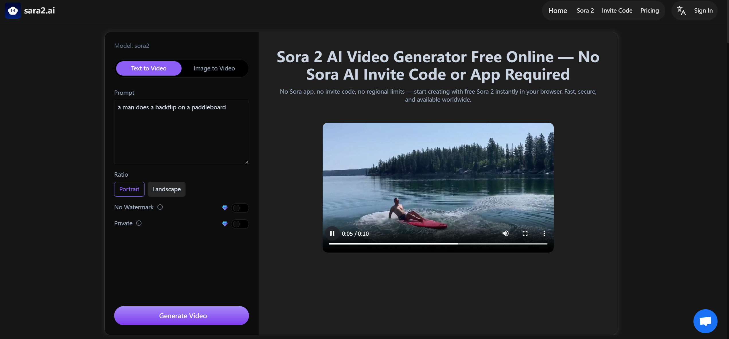 Sara2.ai screenshot 2