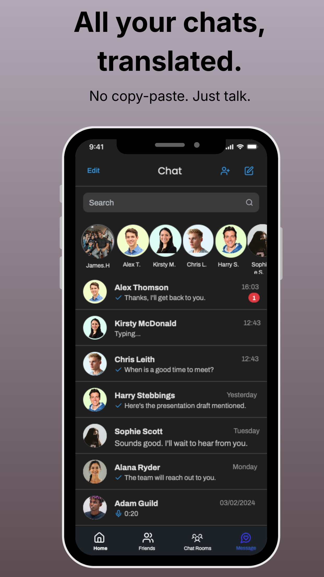 WalkTalk screenshot 2