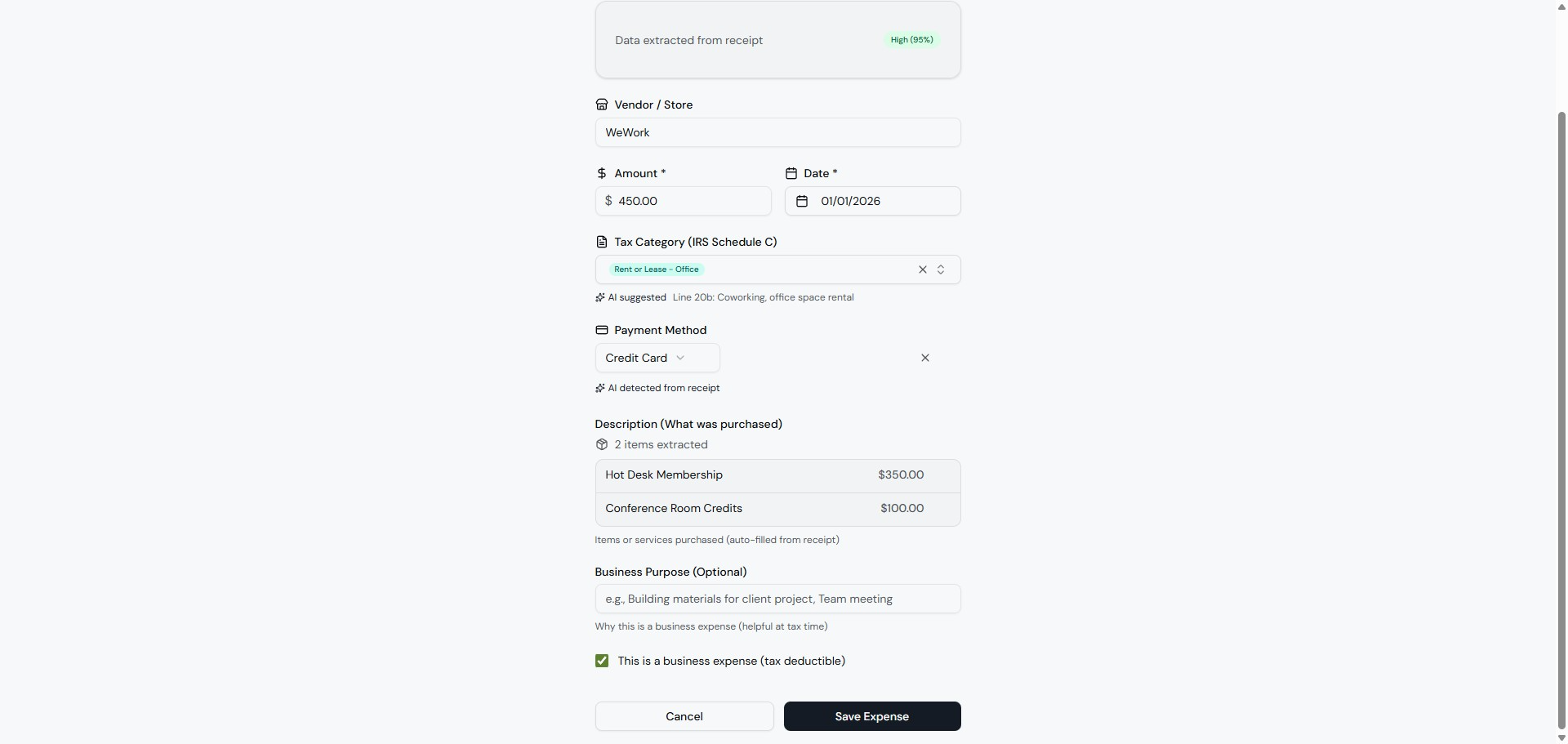 SnapExpense screenshot 4