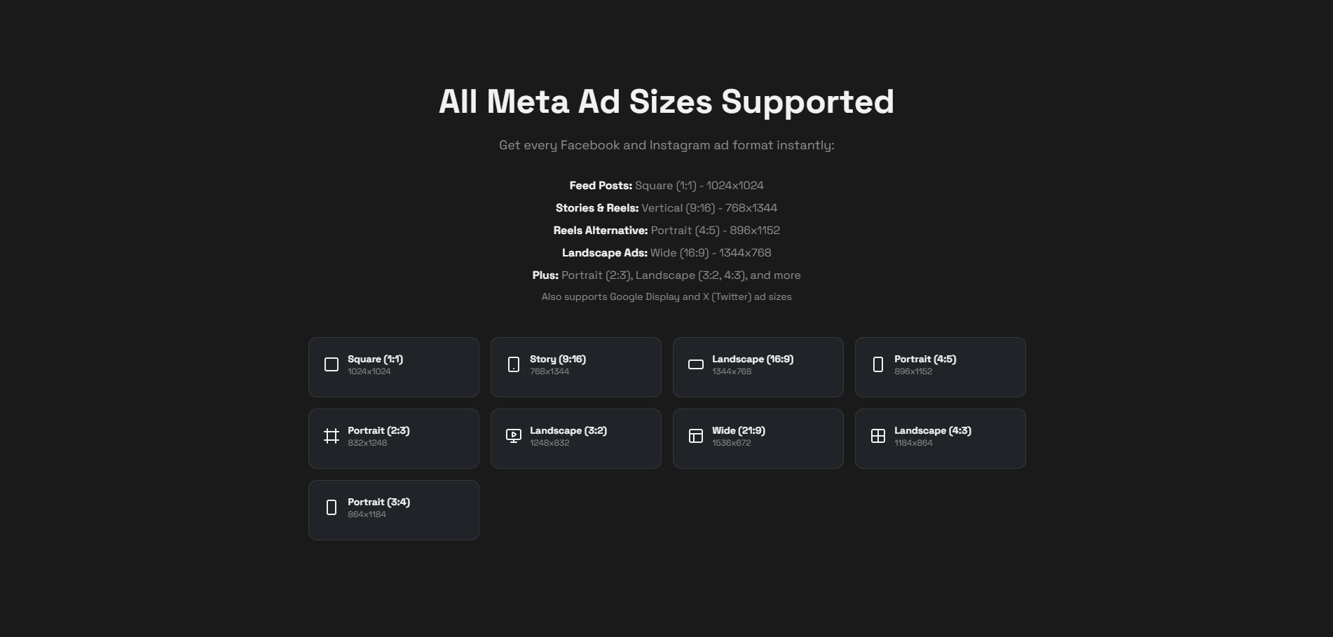 Nua - Meta Ad Resizer screenshot 2