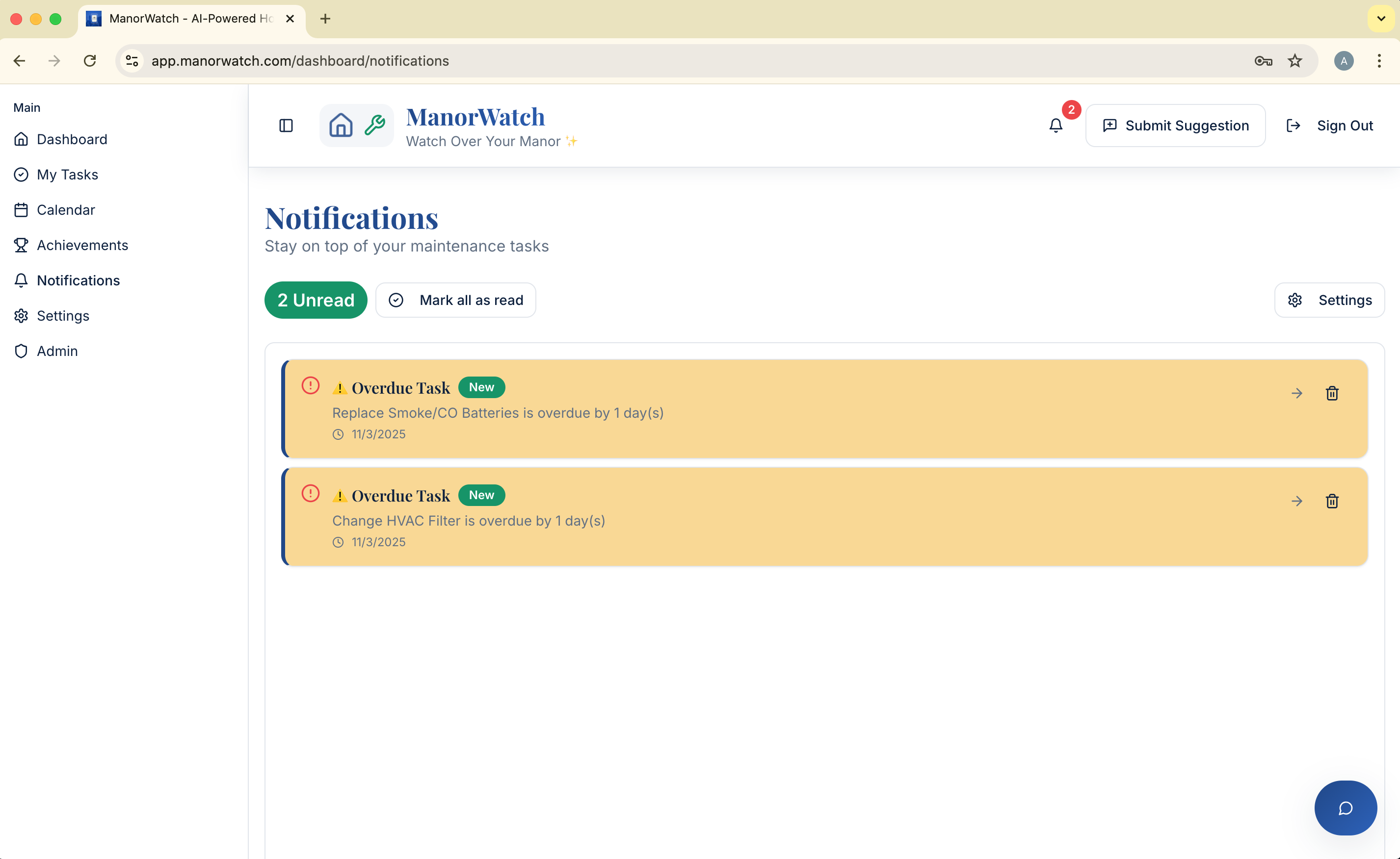 ManorWatch screenshot 13