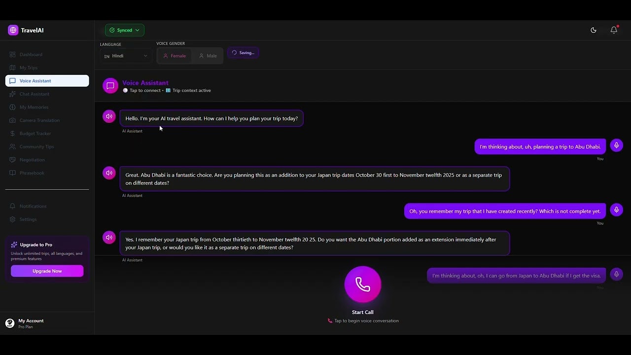 Tourizm AI - Plan the best trip with AI screenshot 1