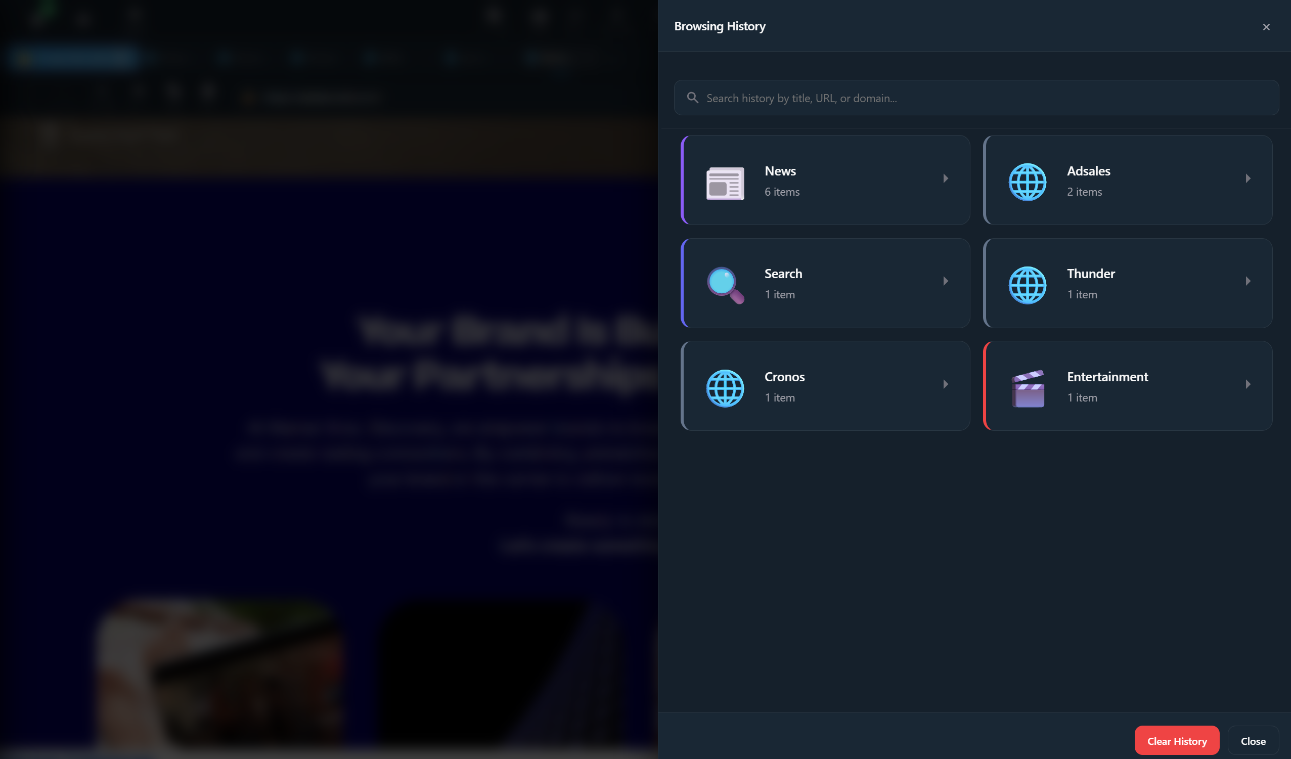 Cronos Browser screenshot 8