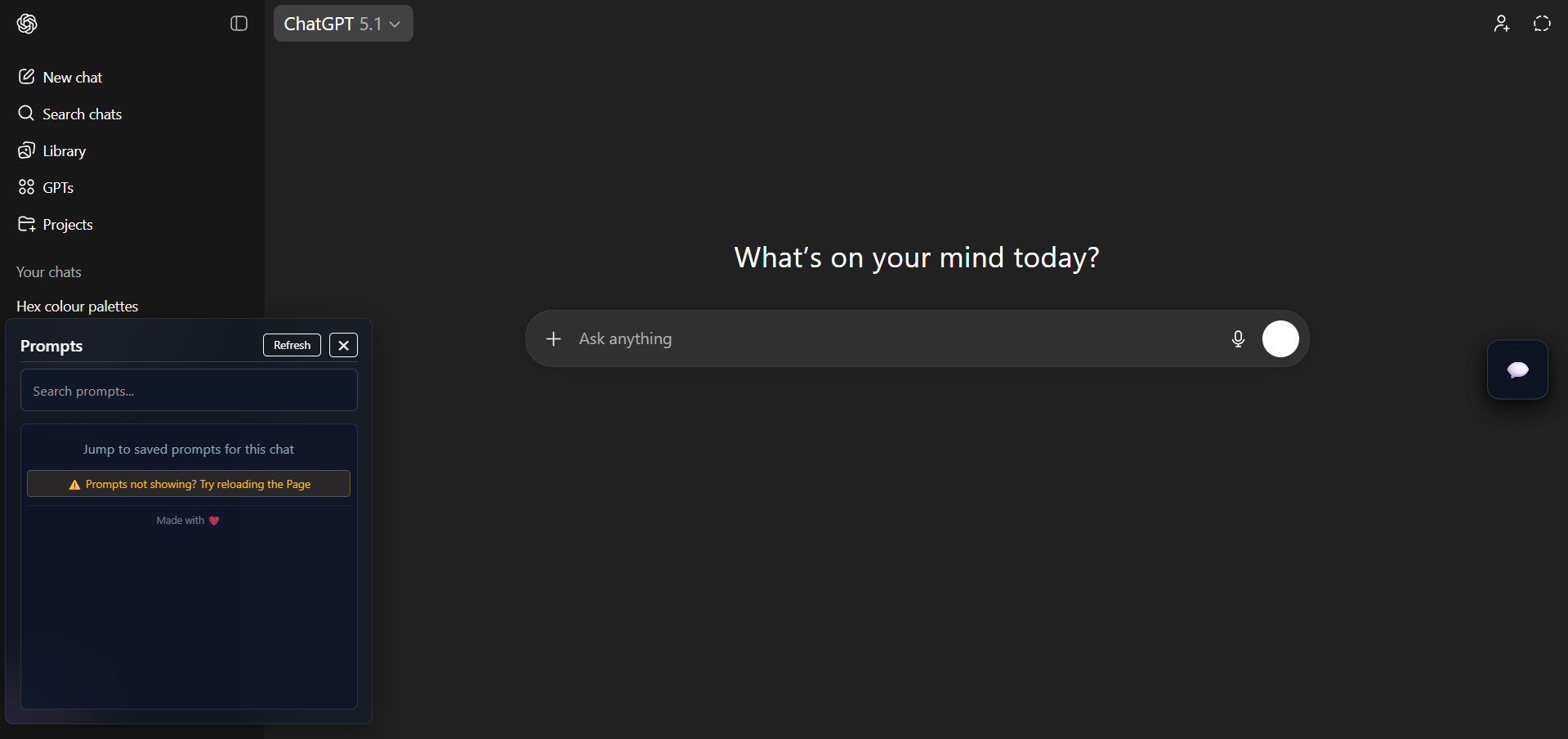 ChatGPT PromptJump screenshot 2