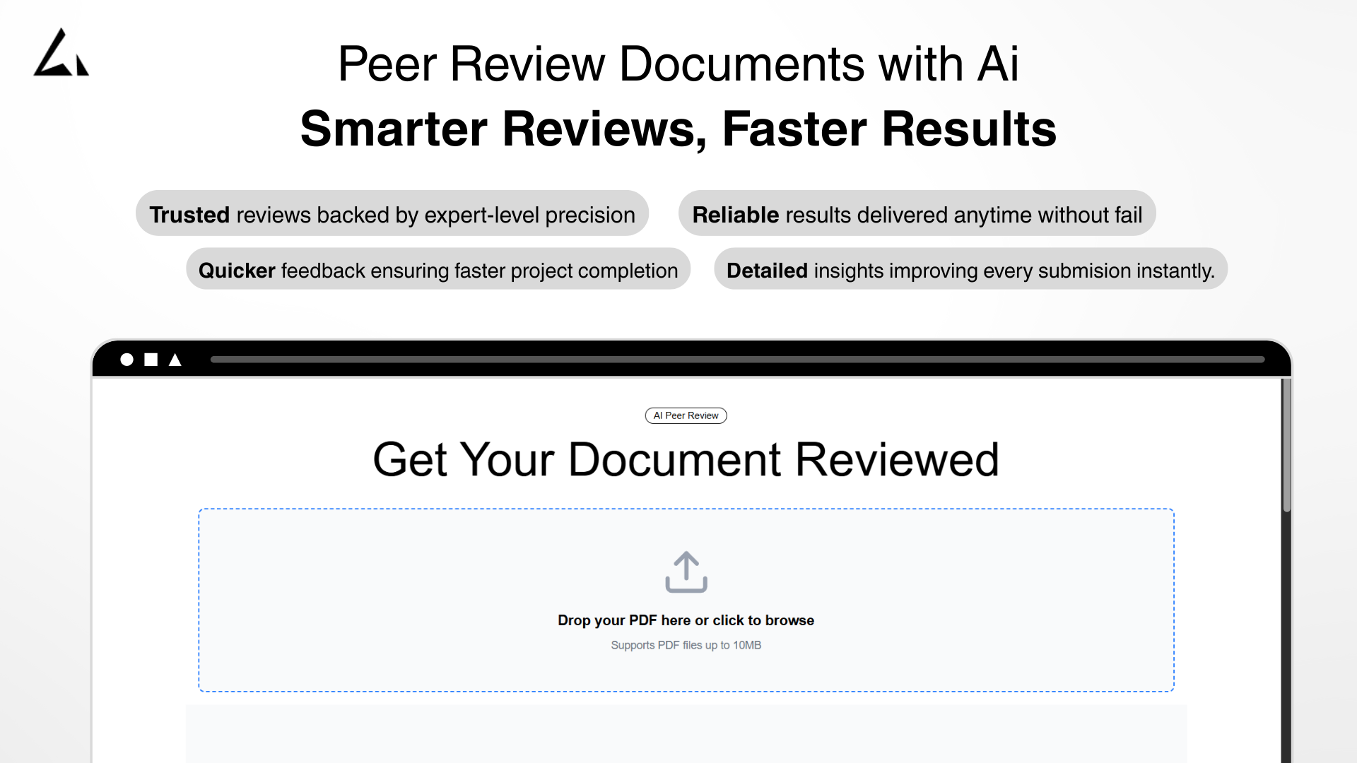 AI Peer Review screenshot 1