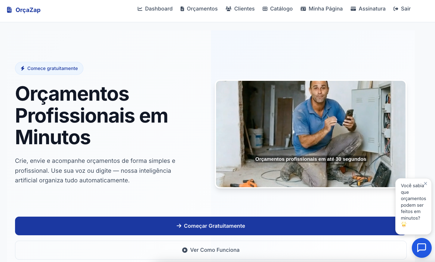 OrçaZap screenshot 2
