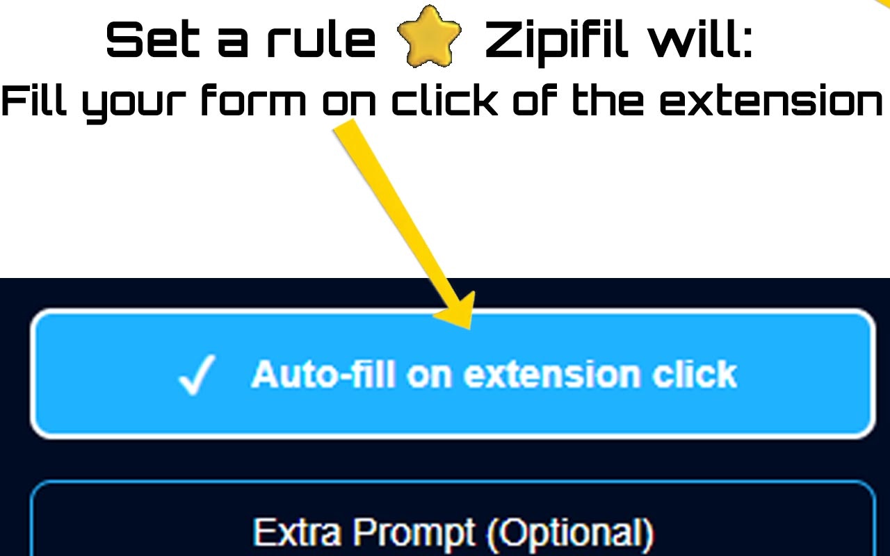 Zipifil AI Form Filler Chrome Extension screenshot 6