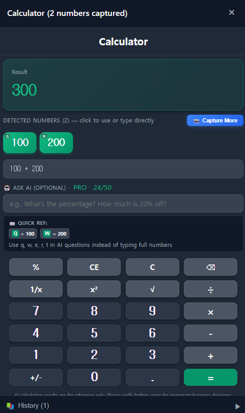 Capcul screenshot 2