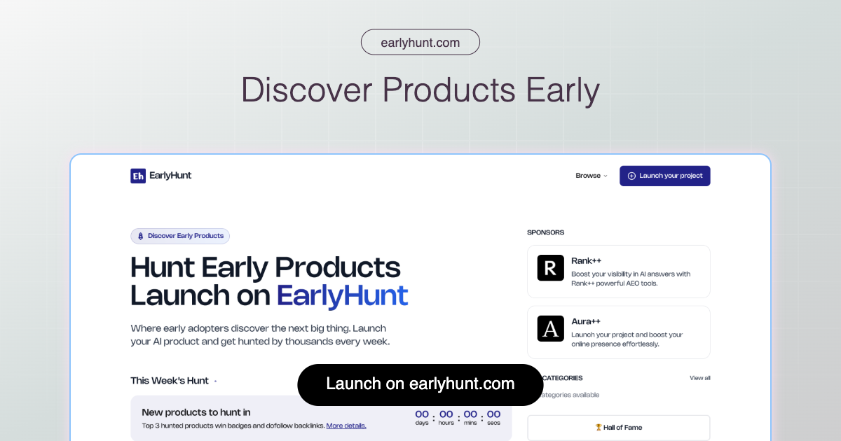 EarlyHunt screenshot 1