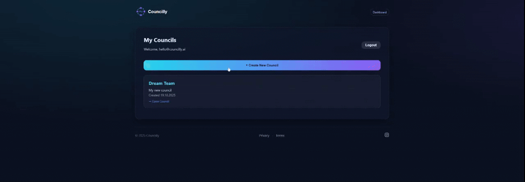 Councilly screenshot 1