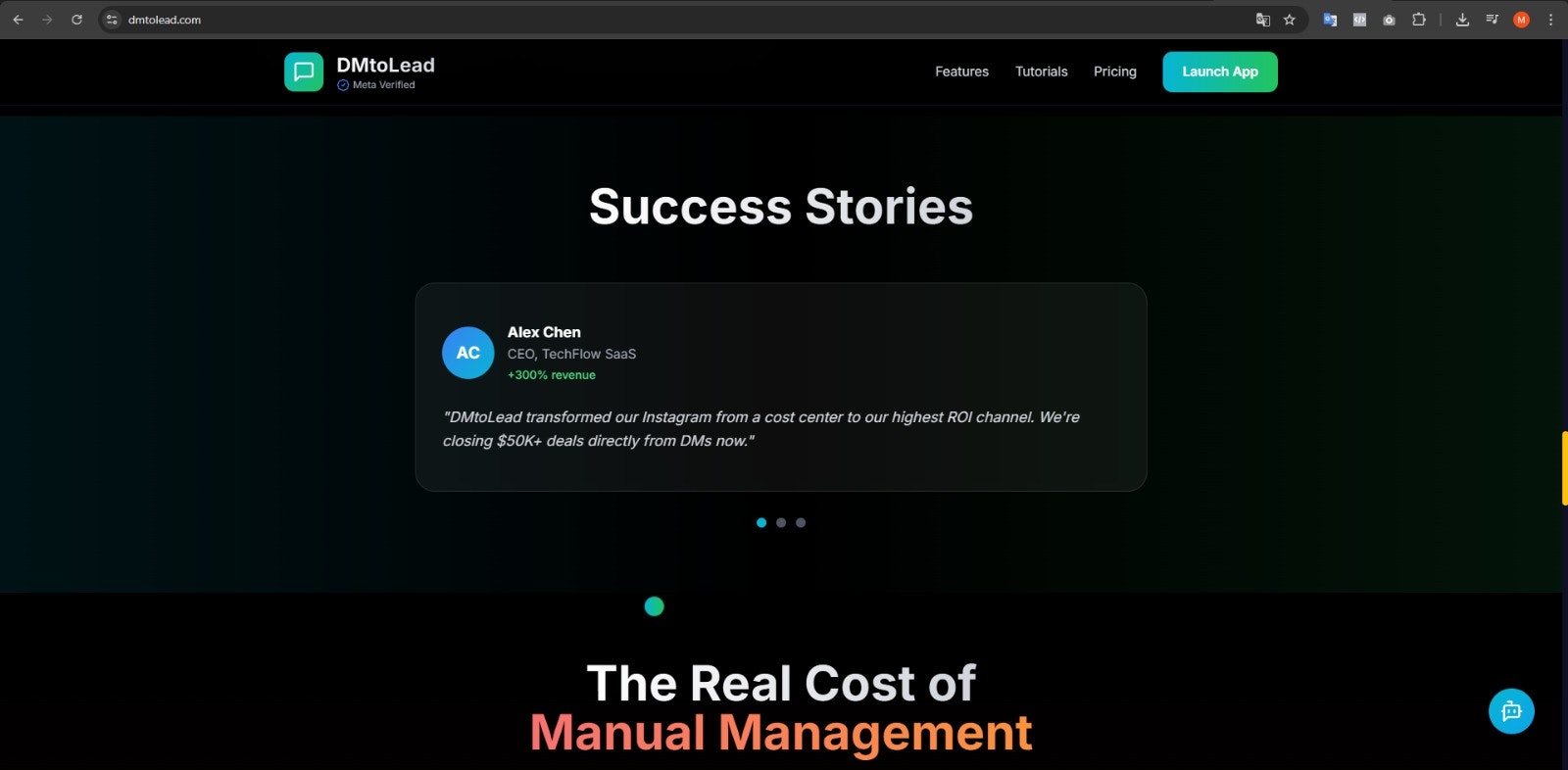 DMtoLead screenshot 5