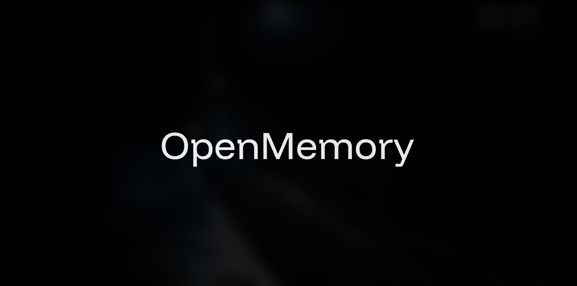 OpenMemory screenshot 1