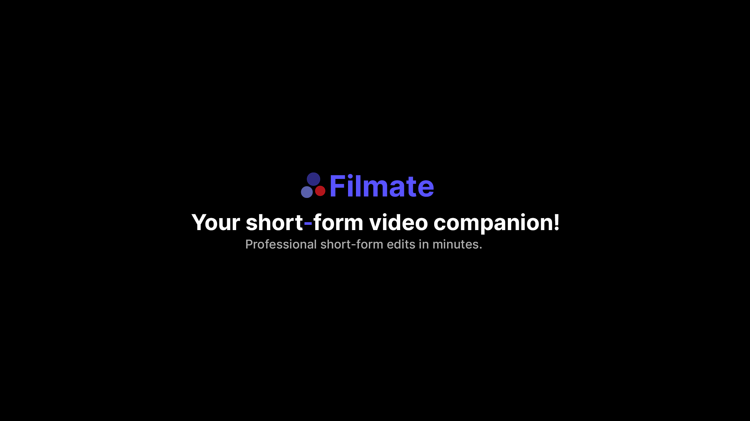 Filmate screenshot 1