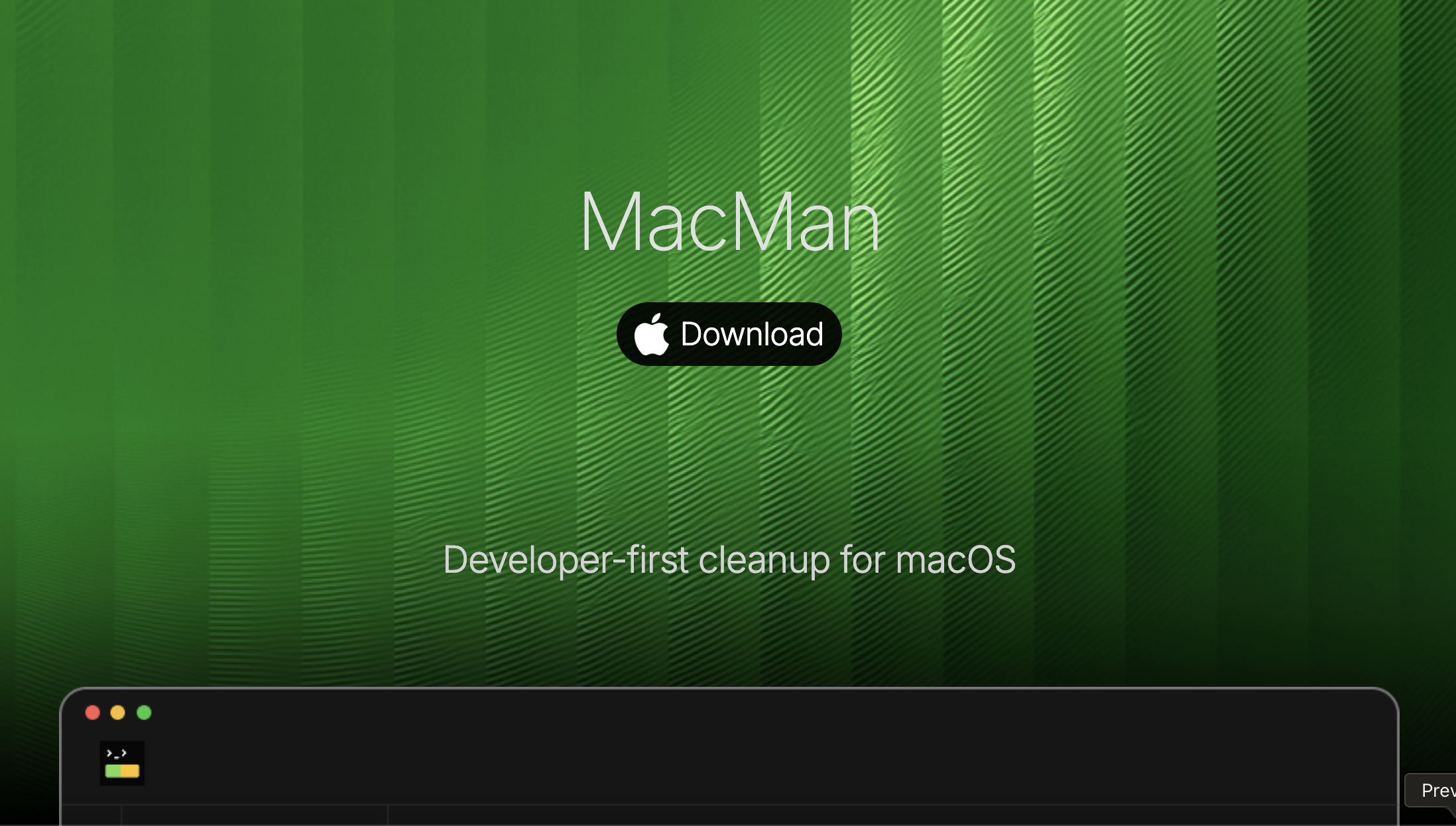 MacMan screenshot 1