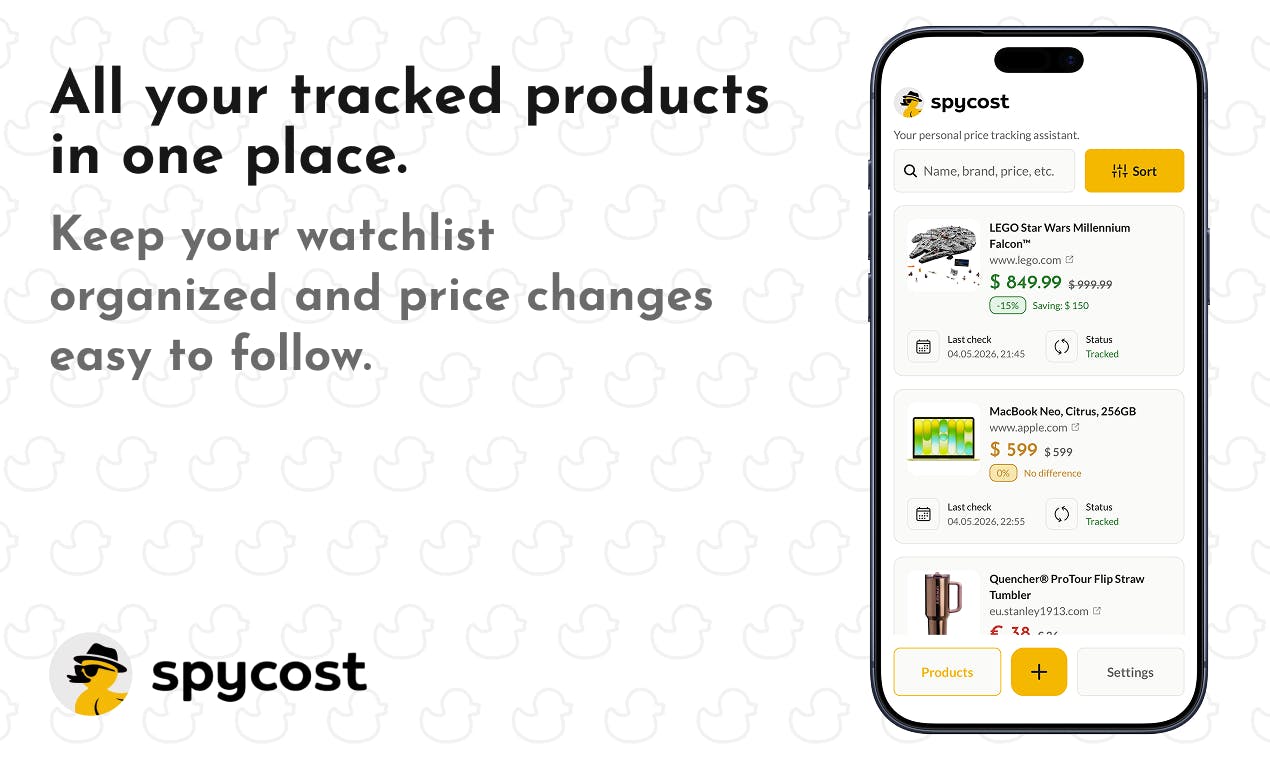 Spycost screenshot 3
